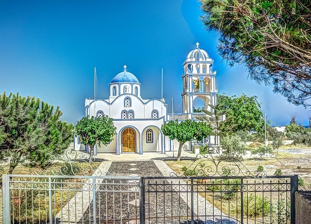 Kirche auf Santorin